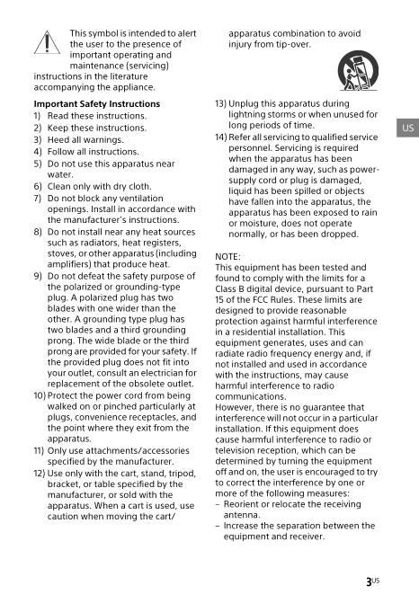 Sony HT-Z9 F Audio/Video Receiver Operating Manual