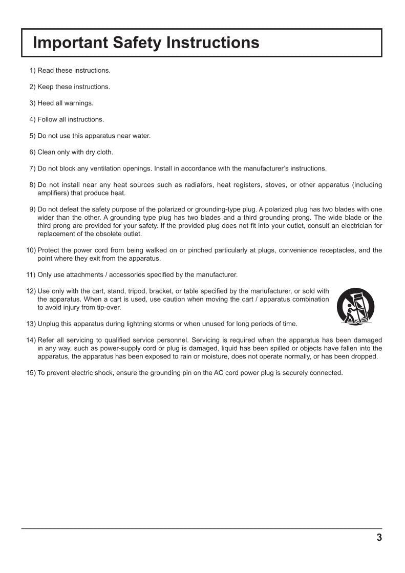 Panasonic TH37PHD8GK TH37PHD8GS TH37PWD8GK TV Operating Manual