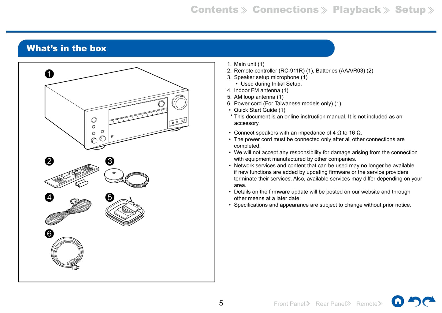 Onkyo TX-NR686 Audio Receiver Owner's/ User Manual (Pages: 135)