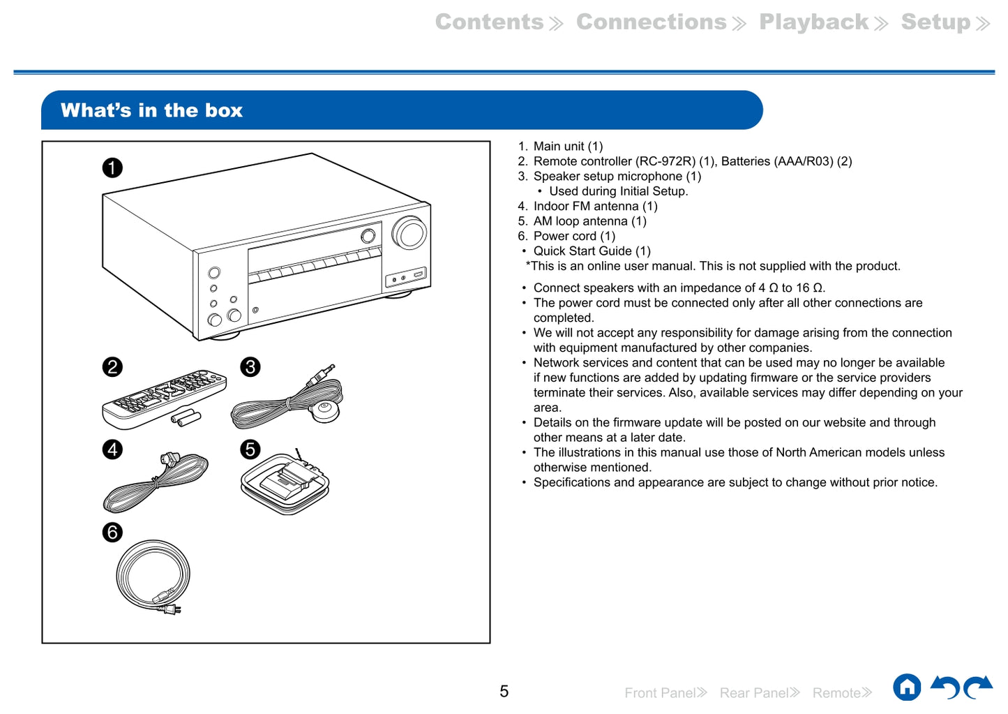 Onkyo TX-RZ740 Audio Receiver Owner's/ User Manual (Pages: 201)