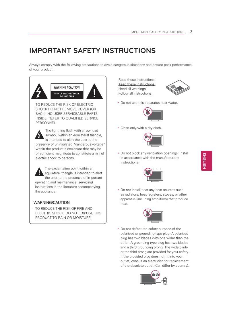 LG 47 LM 6700UA TV Operating Manual
