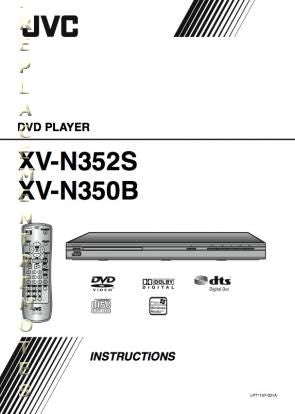 JVC KVN352S XVN350B DVD Player Operating Manual