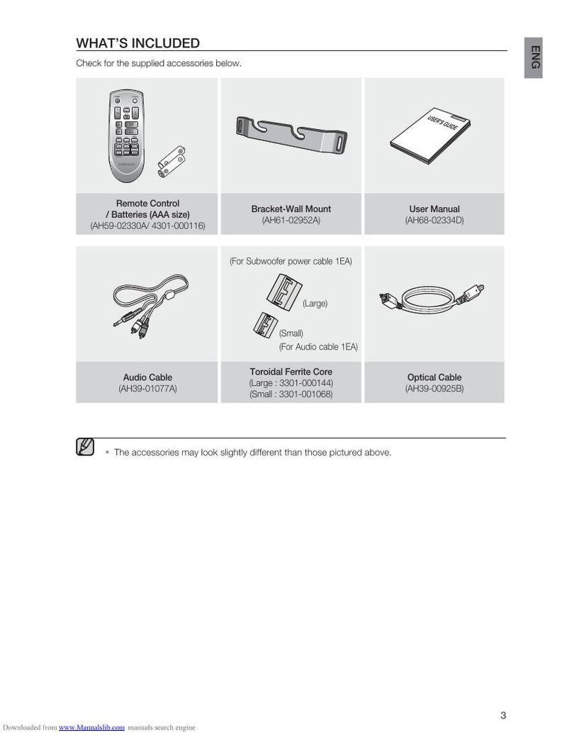 Samsung HWD450/ZA Home Theater System Operating Manual
