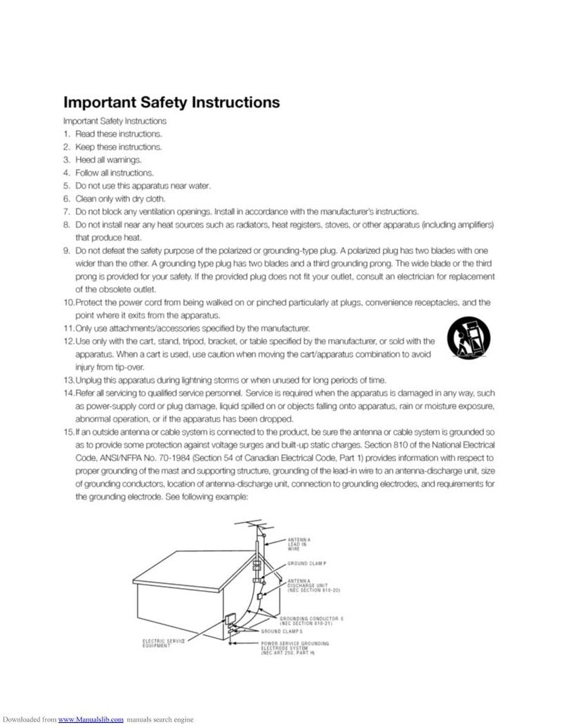 RCA L42FHD37YX8 TV Operating Manual