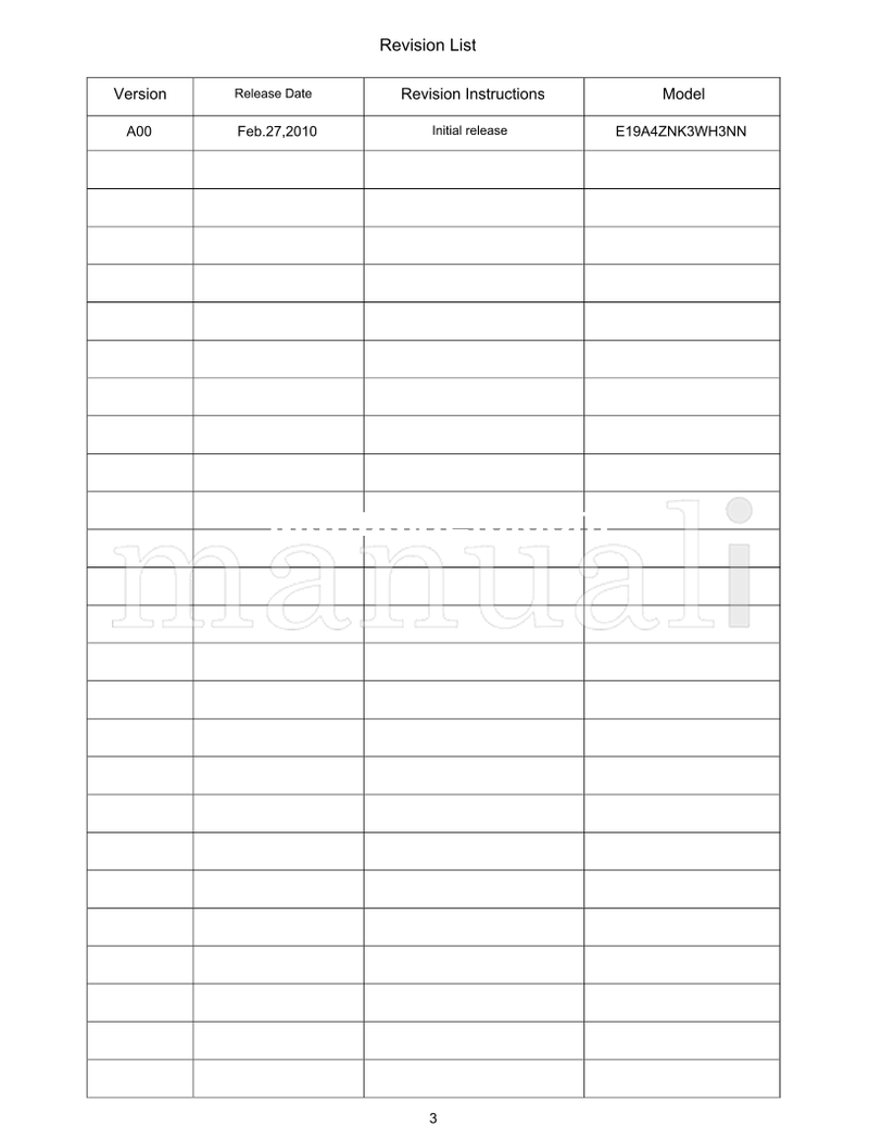 Haier HL19D2 (84 pages) TV Service Manual