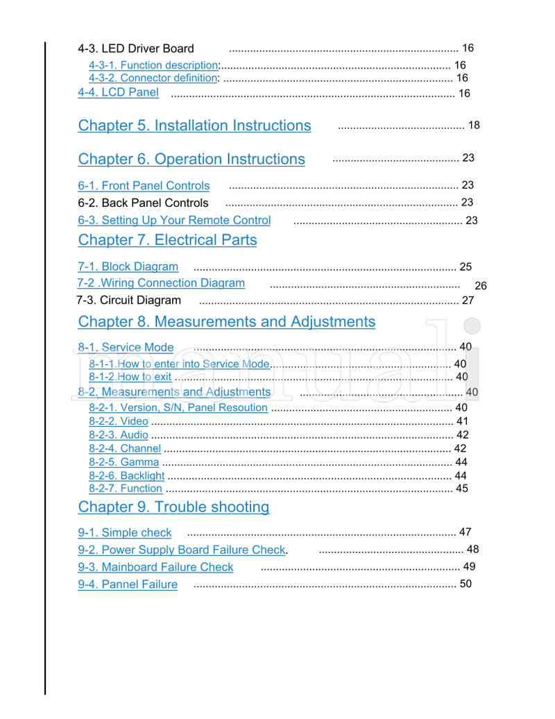 Haier HL19K2 MTK5305 (57 pages) TV Service Manual