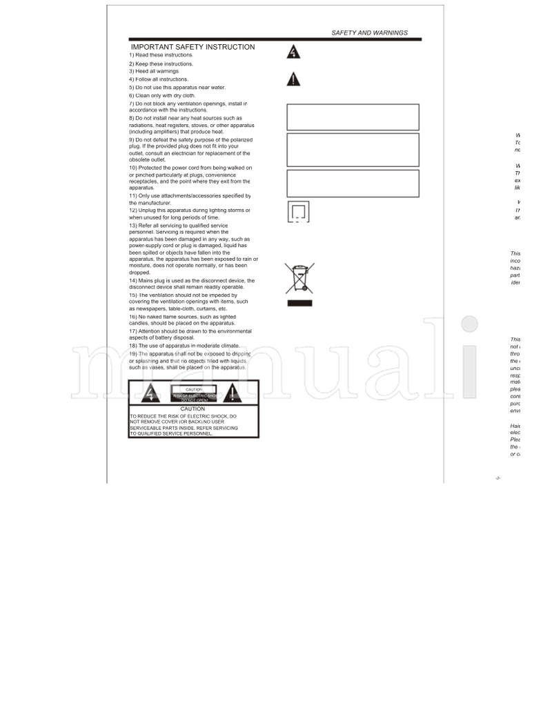 Haier L26B1120 L32B1120 L42B1180 (19 pages) TV Operating Manual