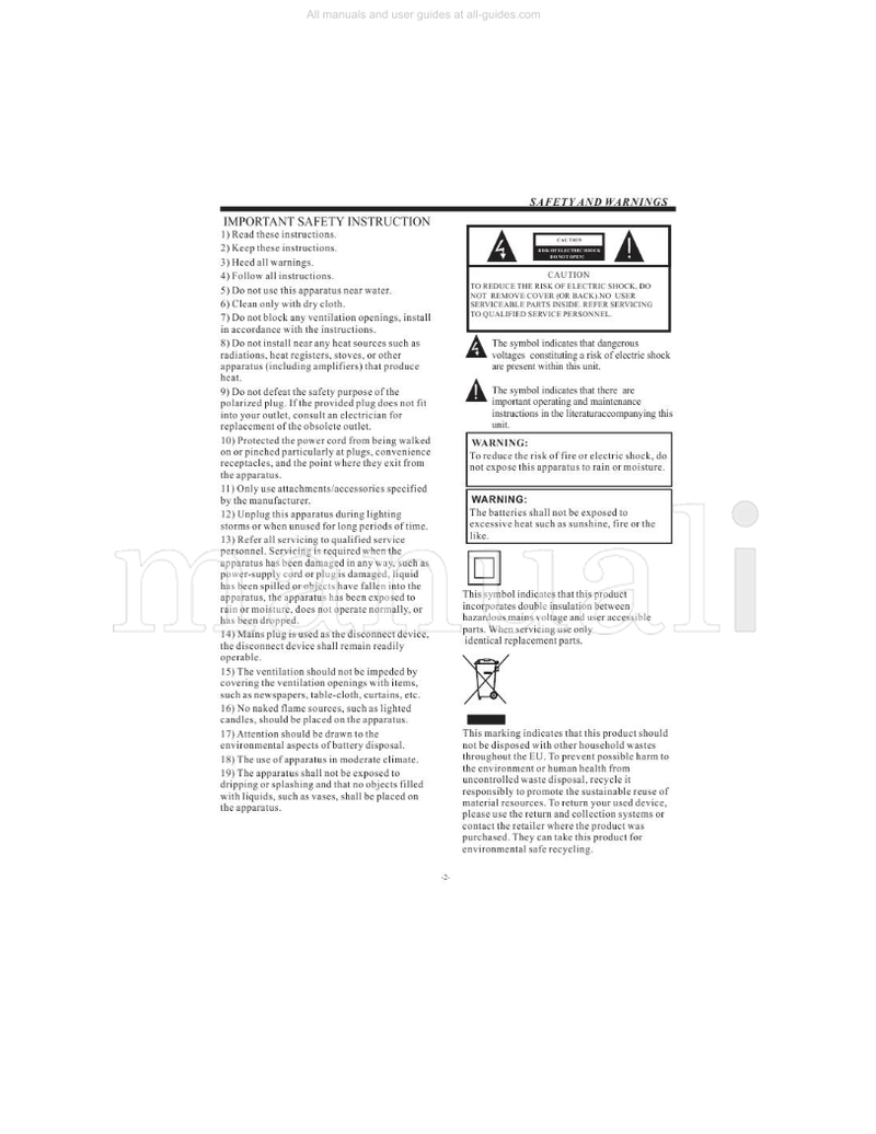 Haier L32C300 (30 pages) TV Operating Manual