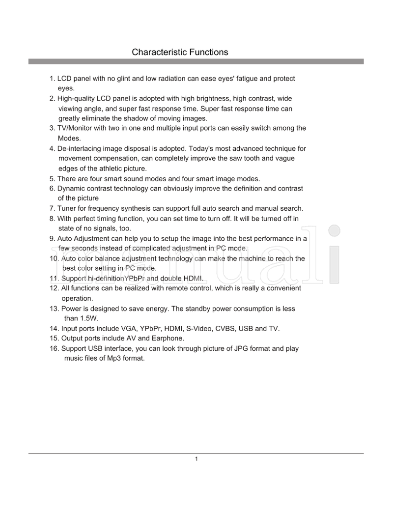 Haier L40K30B (25 pages) TV Operating Manual