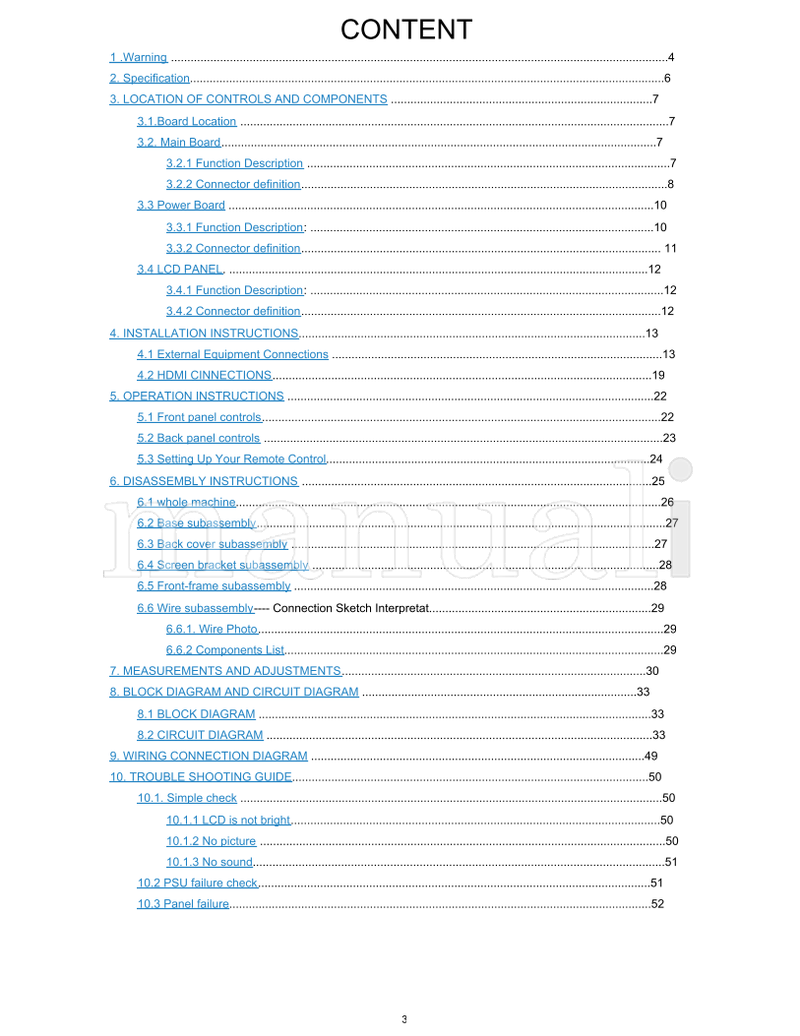 Haier L40R1 (55 pages) TV Service Manual