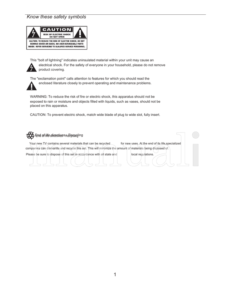 Haier L32F6 L42F6 (31 pages) TV Operating Manual