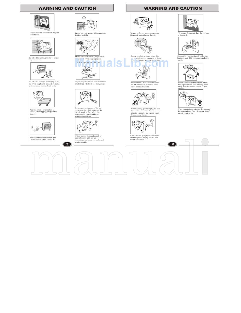 Haier LC-3218P (15 pages) TV Operating Manual