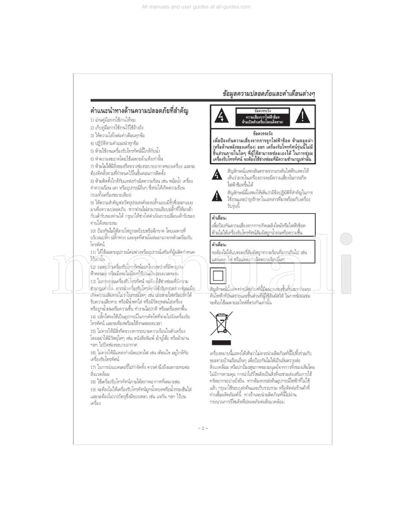Haier LE24C700 (32 pages) TV Operating Manual
