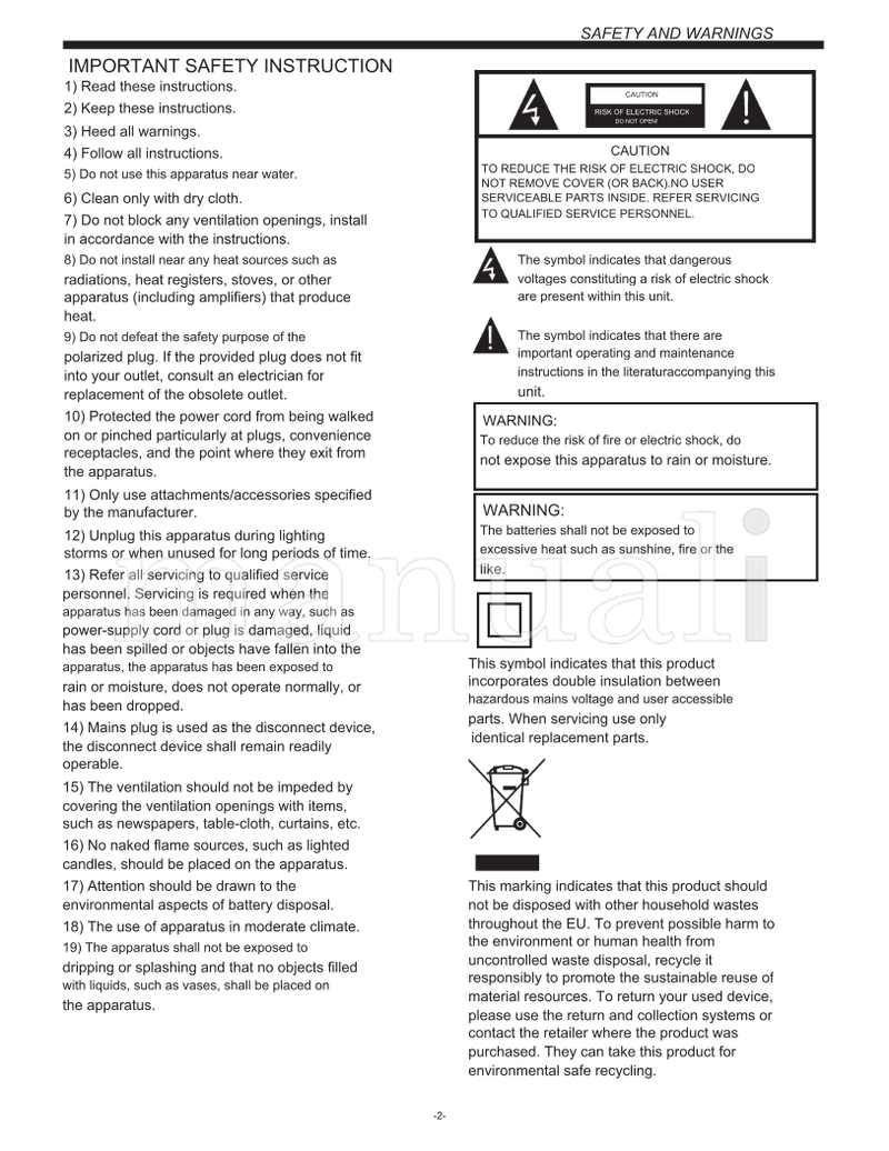 Haier LE43K6000 (18 pages) TV Operating Manual