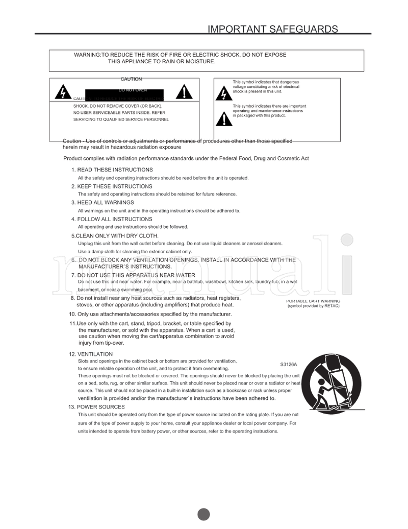 Haier TCR13 TCR20 TCF20 (48 pages) TV Operating Manual