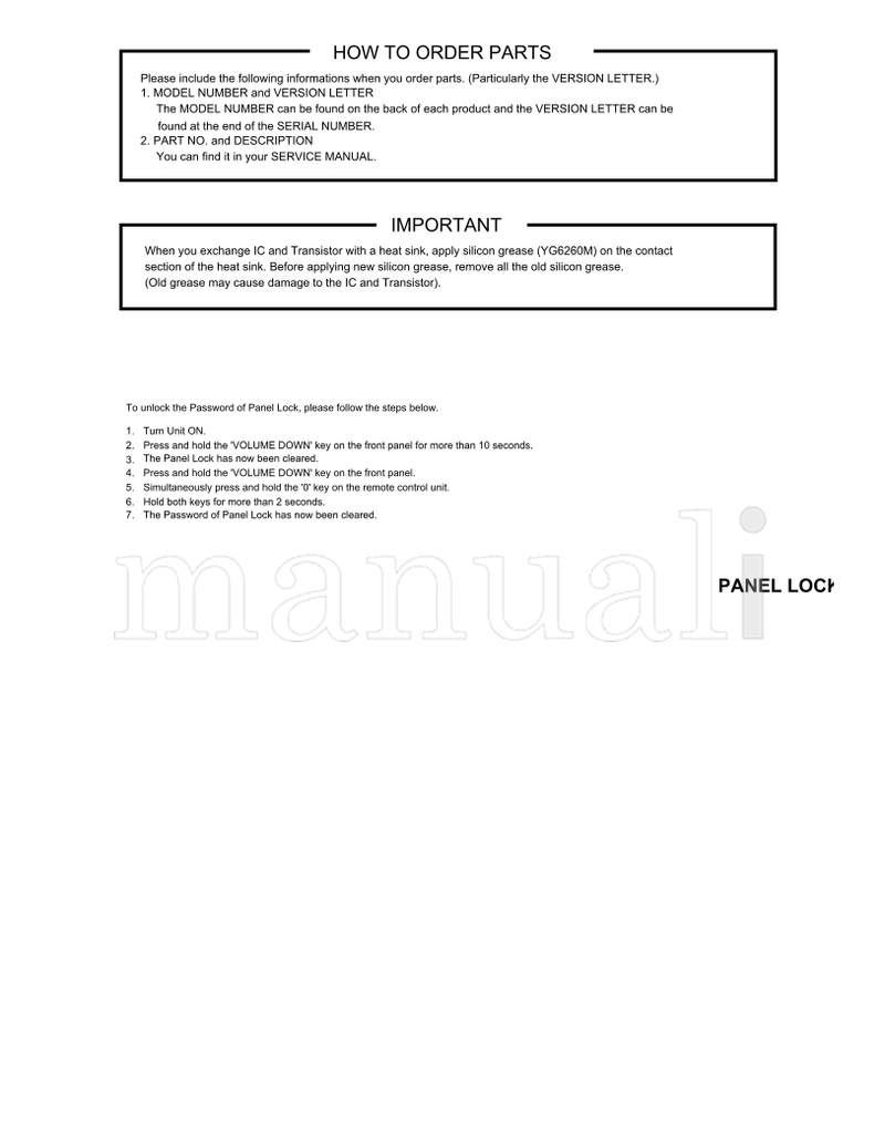 Hitachi 42PD380TA (68 pages) TV Service Manual