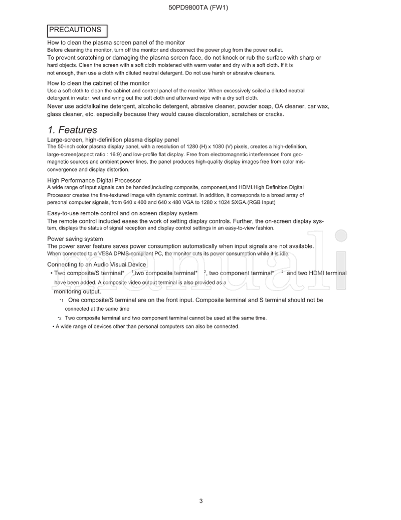 Hitachi 040E (88 pages) TV Service Manual