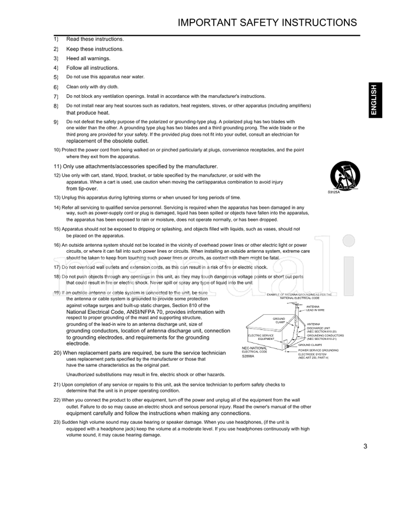 Hitachi LE22S314 (56 pages) TV Operating Manual