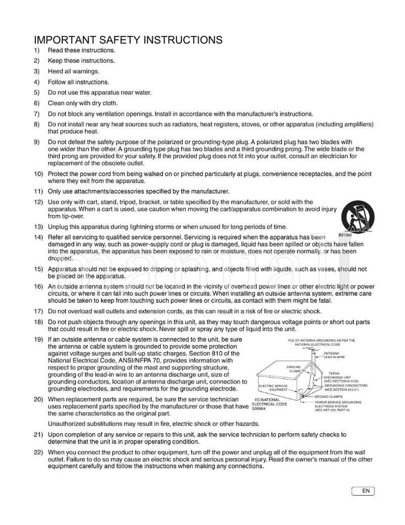 Hitachi OGM4S903242016 LE48M4S9 (26 pages) TV Operating Manual