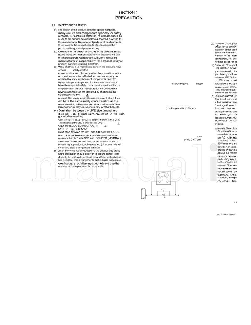 JVC LT-32EM49 LT-52X579 LT-42EM59 LT-47EM59 (16 pages) TV Service Manual