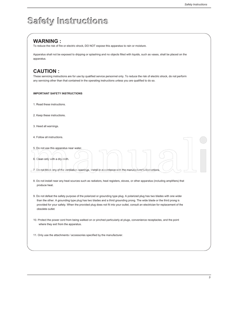 LG 17LX1R (28 pages) TV Operating Manual