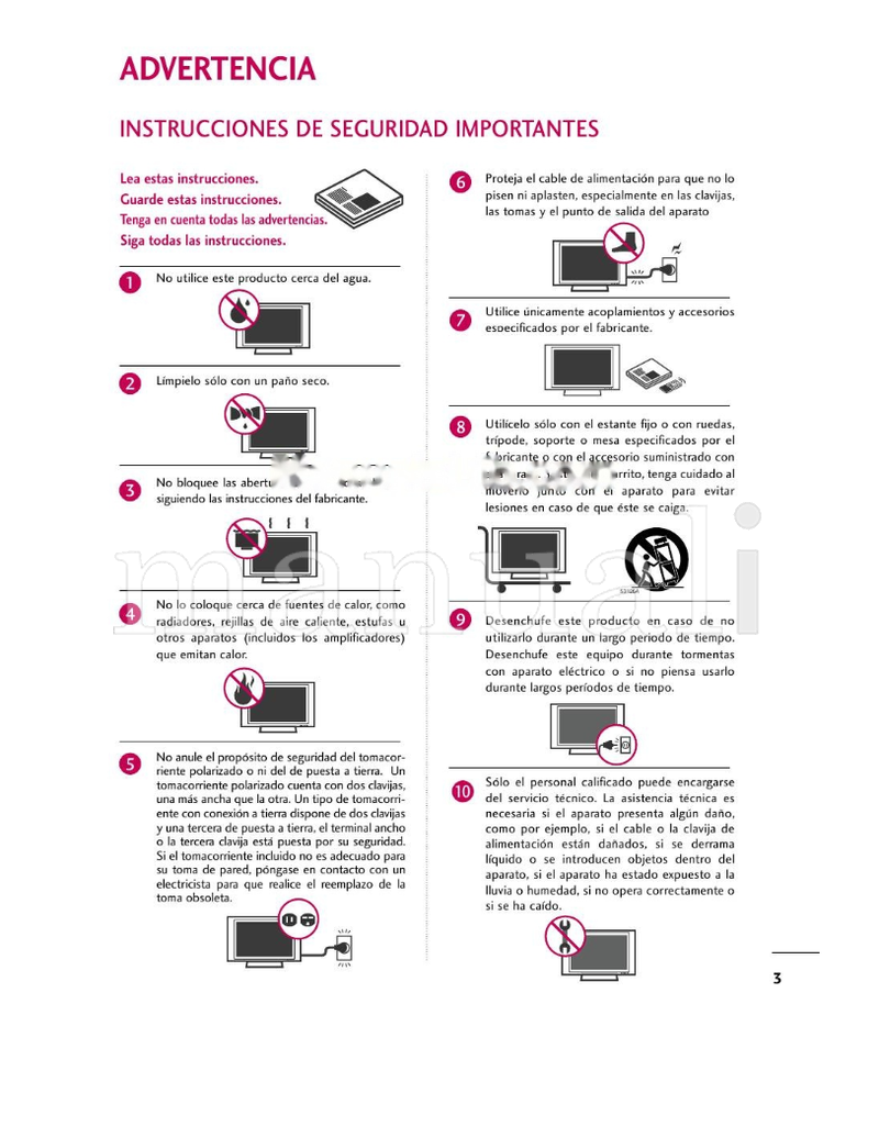 LG 19LD350 22LD350 26LD350 32LD350 19LD350C 22LD350C 32LD320 (122 pages) TV Operating Manual