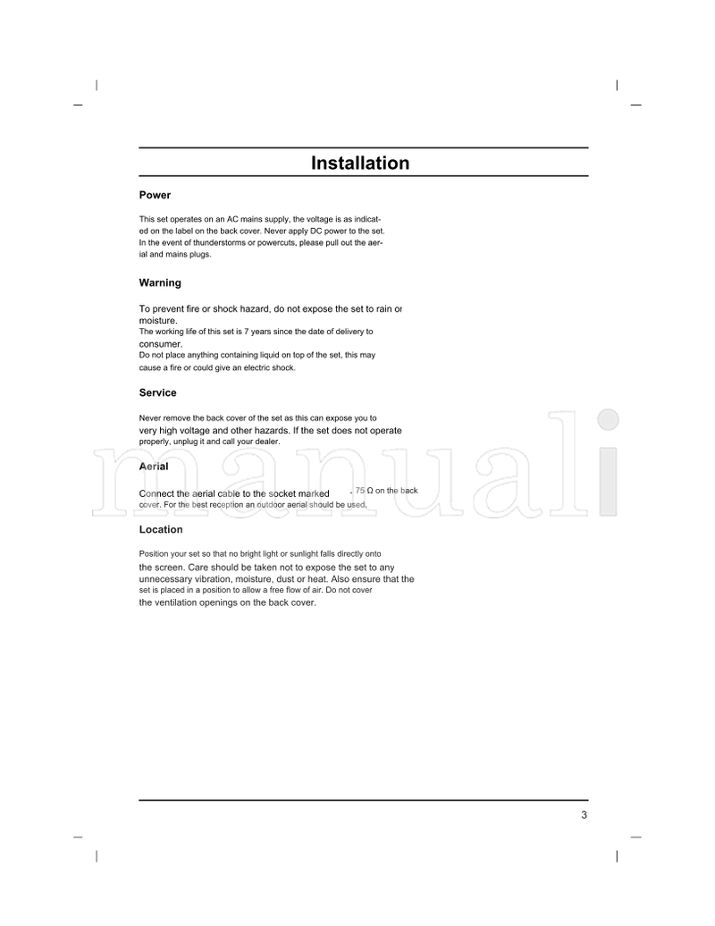 LG 21FJ5RB-TH (28 pages) TV Operating Manual