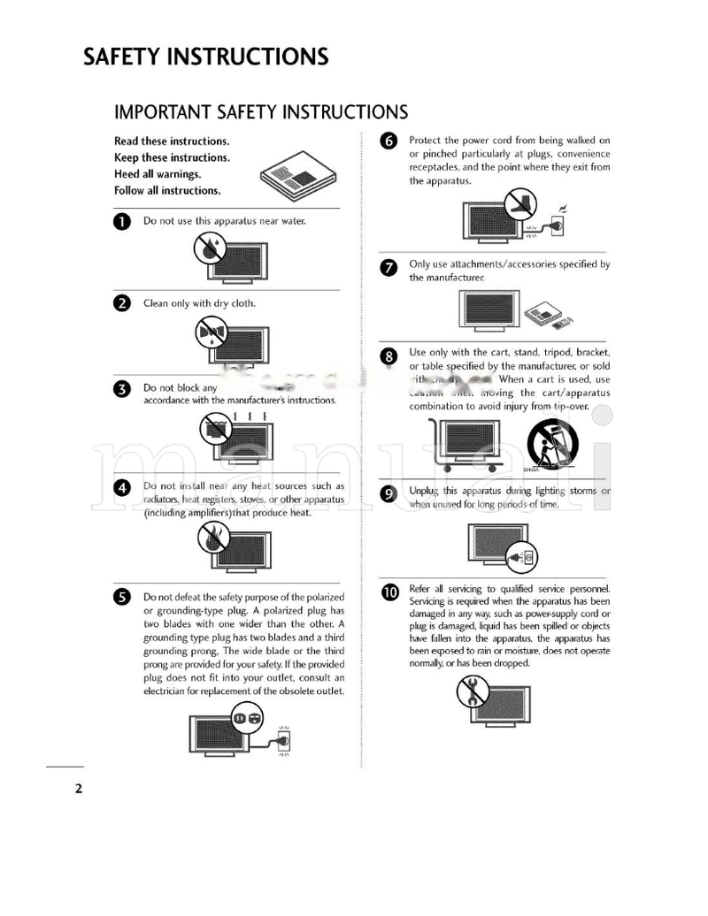 LG 22LG3DCH 26LG3DCH 32LG3DCH 32LG3DC SAC30708026 (87 pages) TV Operating Manual
