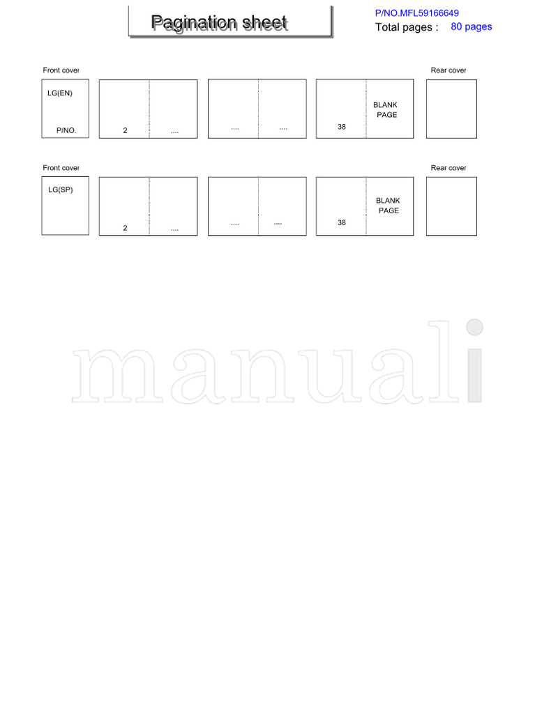 LG 42LD420 42LD420-SA MFL59166649 (82 pages) TV Operating Manual