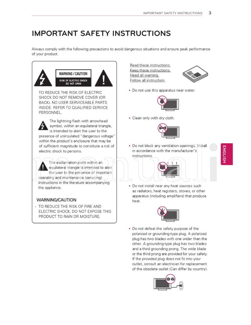 LG 22LK310 22LK311 26LK310 26LK311 32LK310 32LK311 22LK311C (64 pages) TV Operating Manual