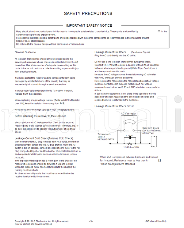 LG LP91H 22LK311C MFL63285206 22LK311C-MA (26 pages) TV Service Manual