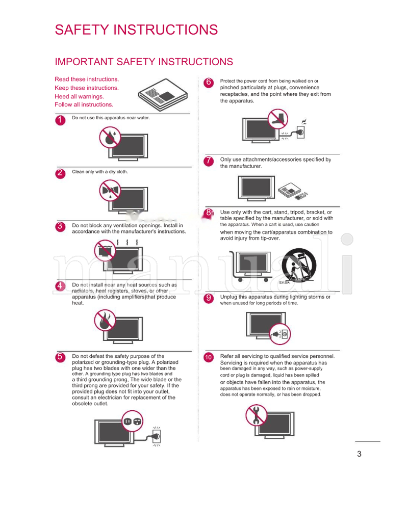 LG 22LQ630H 26LQ630H 32LQ630H 42CQ610H (125 pages) TV Operating Manual
