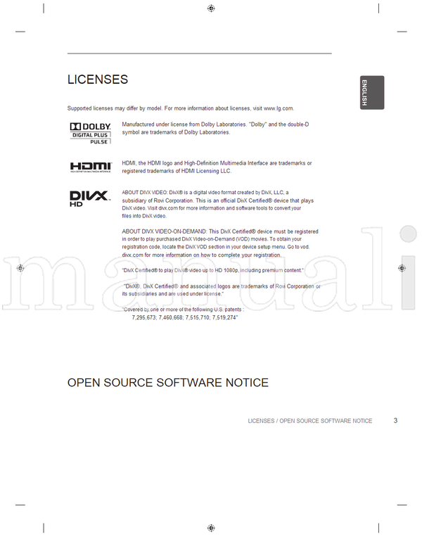 LG LS35** LS37** MFL67360804 (68 pages) TV Operating Manual