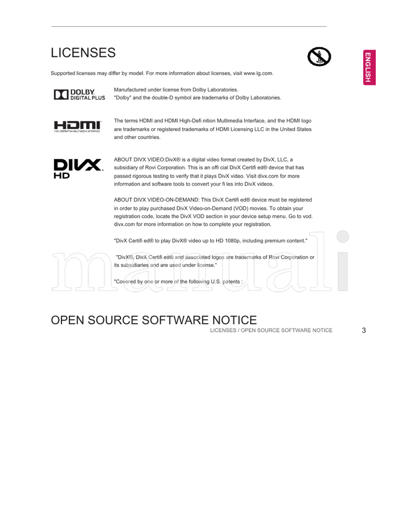 LG LY33** LY34** LY54** (31 pages) TV Operating Manual