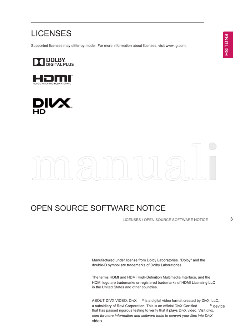 LG MT45* (33 pages) TV Operating Manual