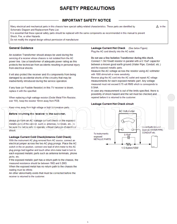 LG LJ71A 23LS7D 23LS7D-JA (45 pages) TV Service Manual
