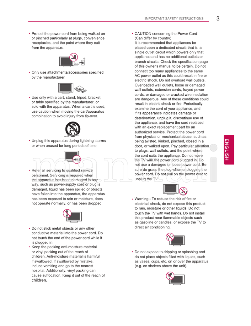 LG 24LB451B (29 pages) TV Operating Manual