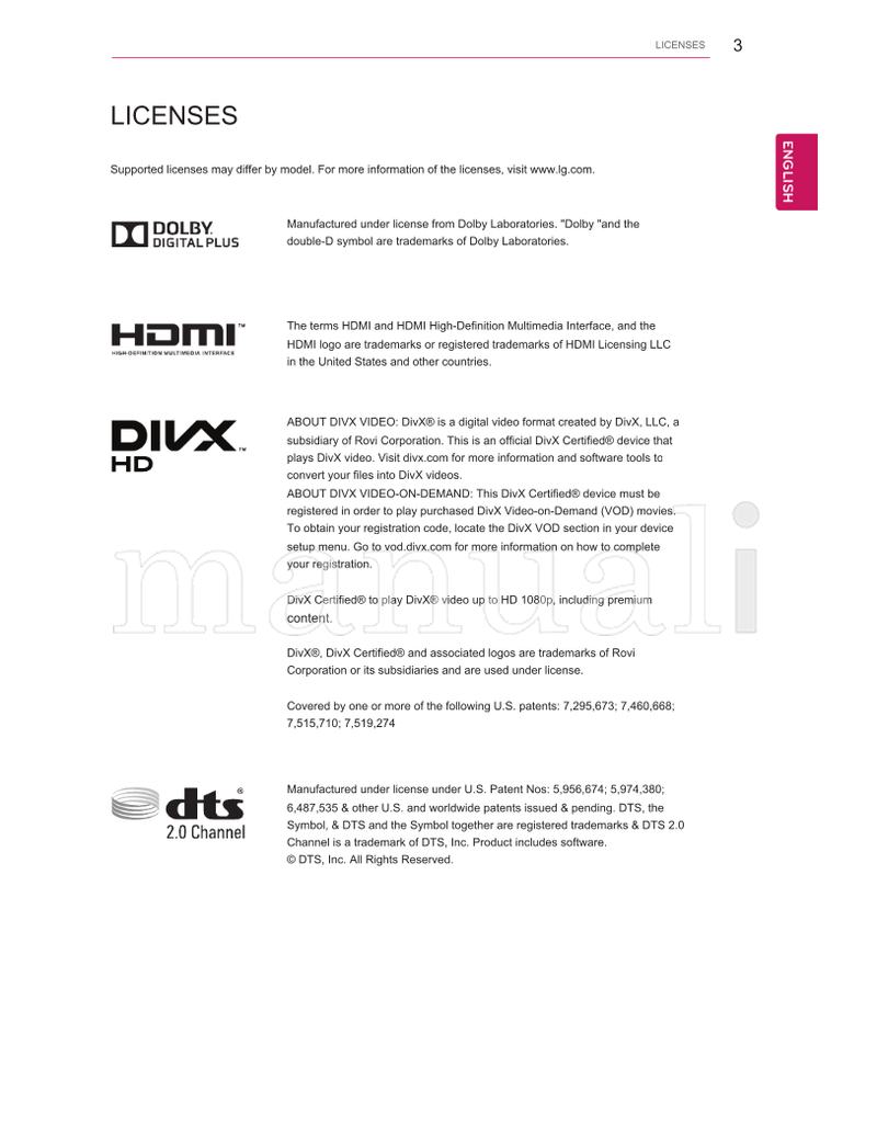 LG 24MS53S 24MS53V 27MS53S 27MS53V (46 pages) TV Operating Manual