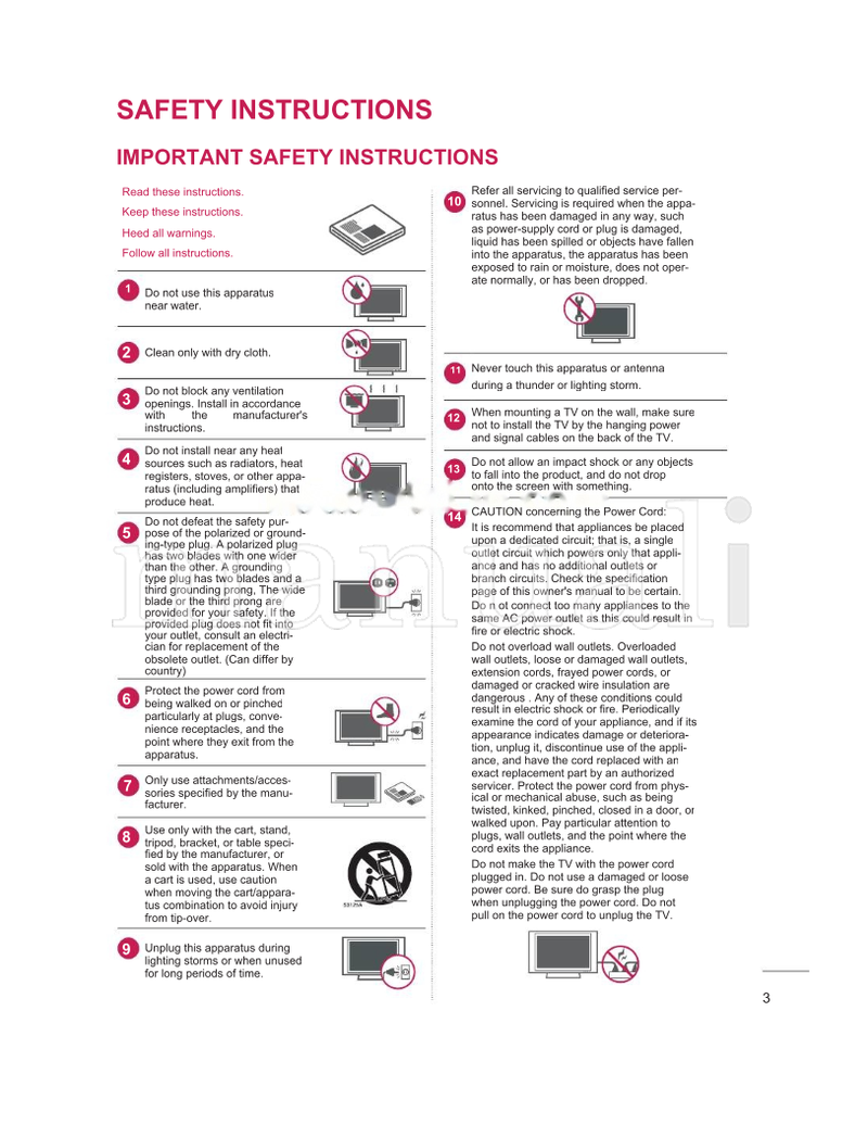 LG 26LD320H 32LD325H 32LD320H 37LD325H 37LD320H 42LD320H (129 pages) TV Operating Manual