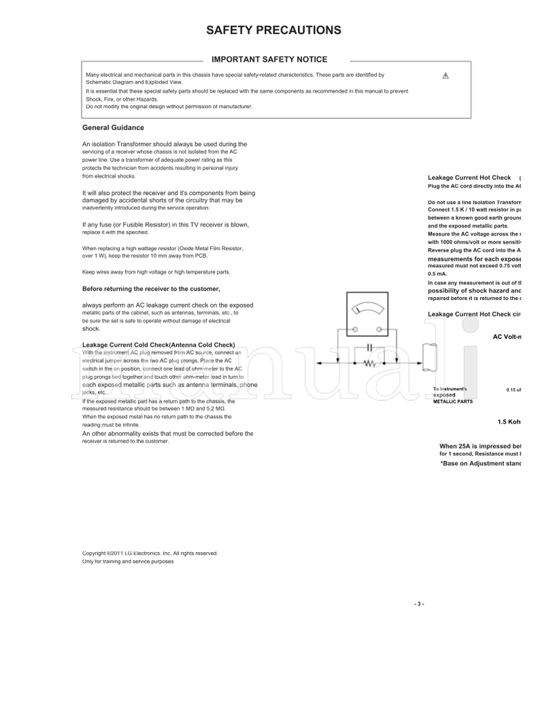 LG LD0AY 26LV255H MFL67180604 26LV255H-ZA (38 pages) TV Service Manual