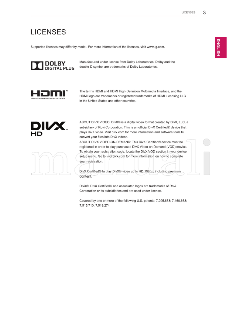 LG 22MA33D 22MA33V 24MN33D 24MN33V 26MA33D 26MA33V 29MN33D (51 pages) TV Operating Manual