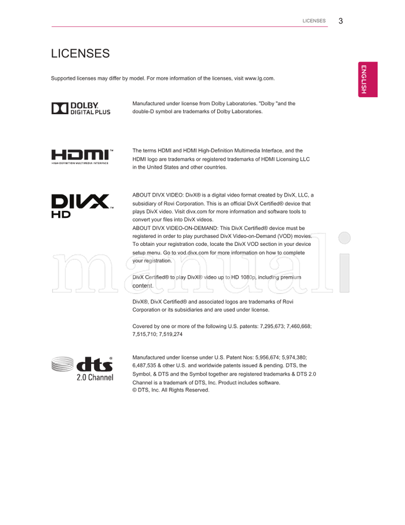 LG 27MS73D (40 pages) TV Operating Manual