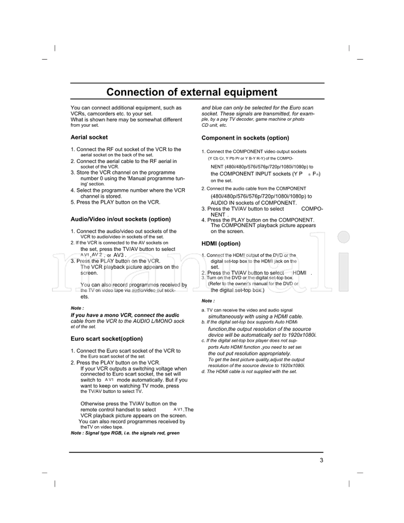 LG 29FS4RN 29FS4RN-TW (40 pages) TV Operating Manual