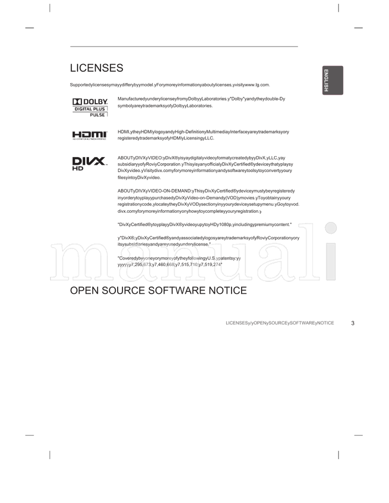 LG CS56** MFL67466614 (92 pages) TV Operating Manual
