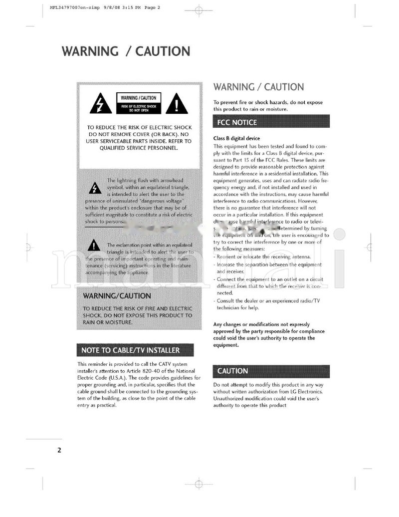 LG MFL34797007en-simp 820-40 (36 pages) TV Operating Manual