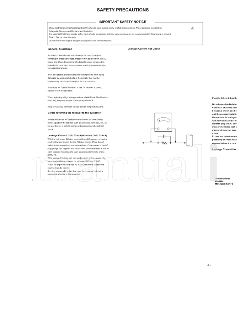 LG LP61A 32LE2R-ZJ 32LE2R (39 pages) TV Service Manual