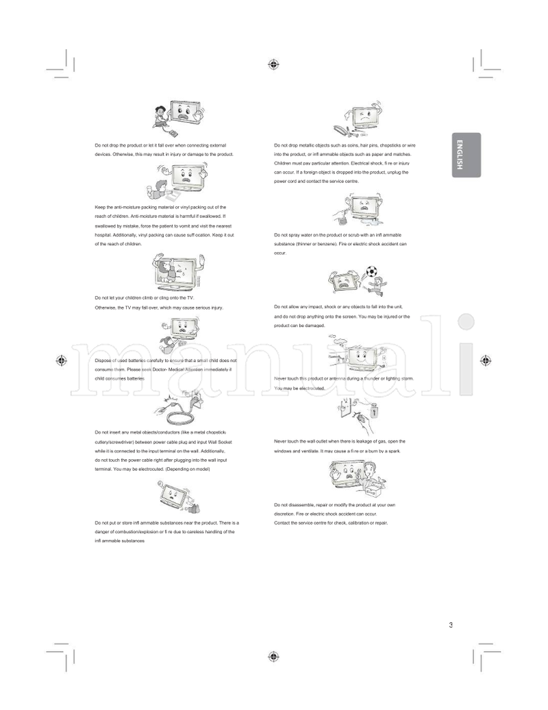LG COV33348001 (37 pages) TV Operating Manual