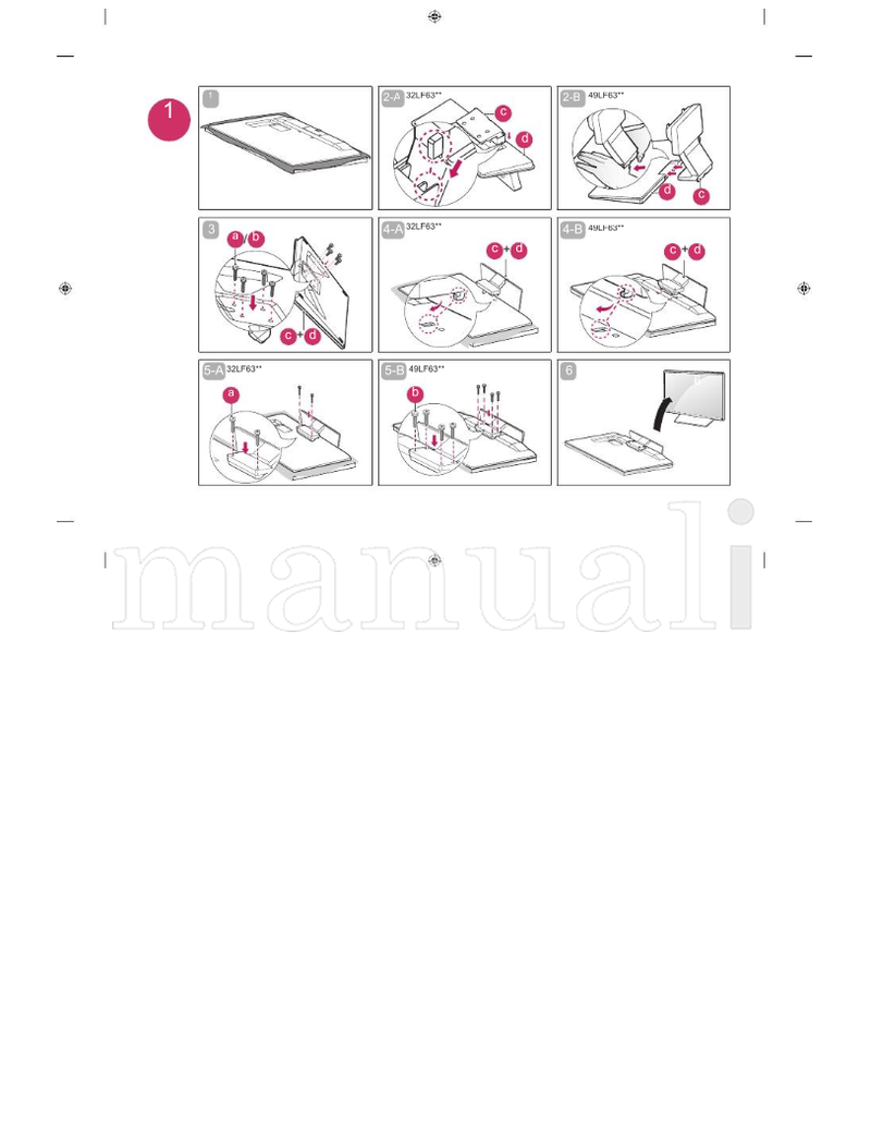 LG LF63** 32LF63** 49LF63** (37 pages) TV Operating Manual