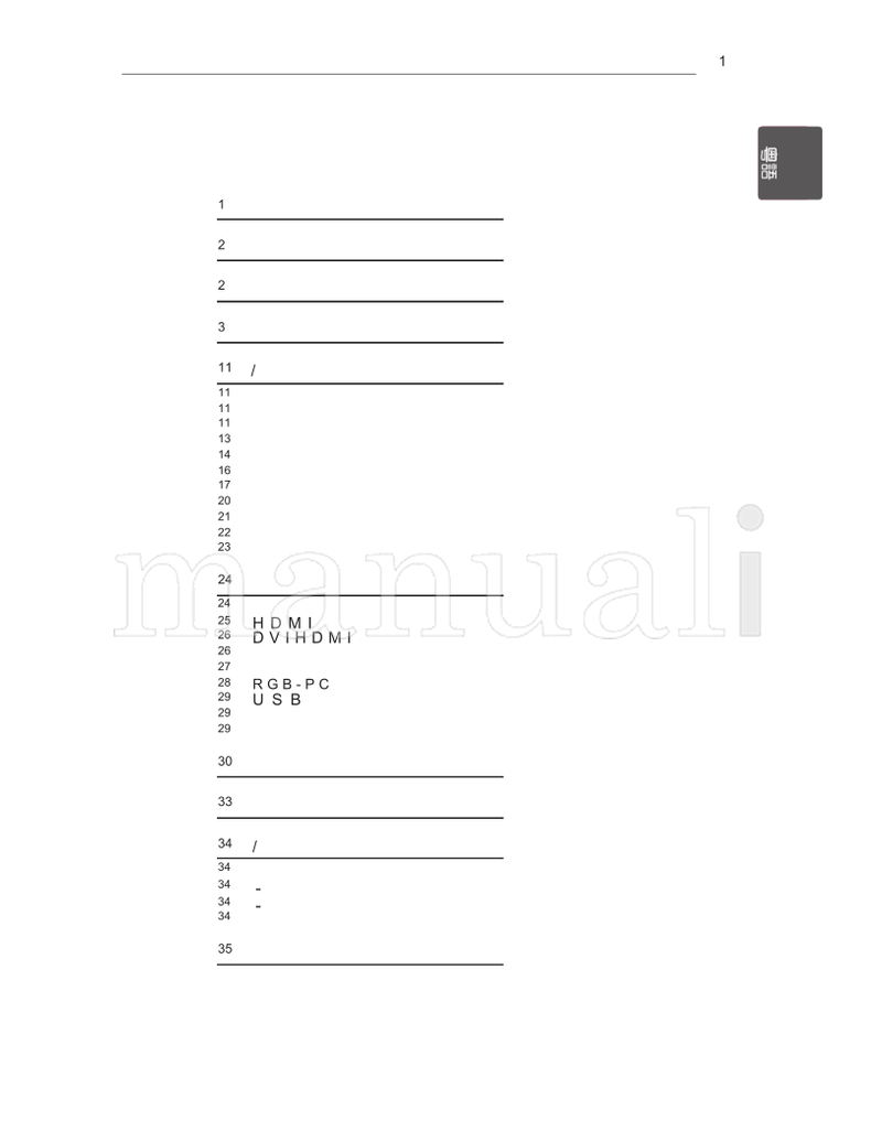LG 47LS5600 42CS460 32LS3500 42LM3400 (76 pages) TV Operating Manual