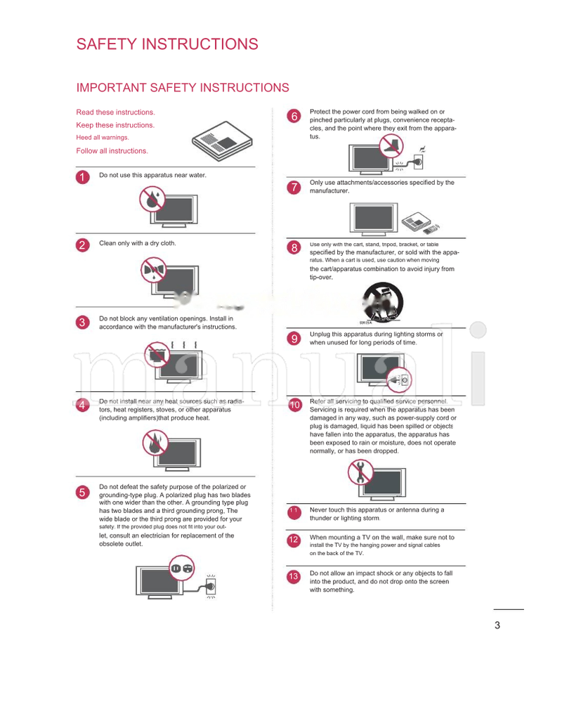 LG 32LG710H 32LD650H 37LG710H 37LD650H 42LG710H 42LD650H (76 pages) TV Operating Manual